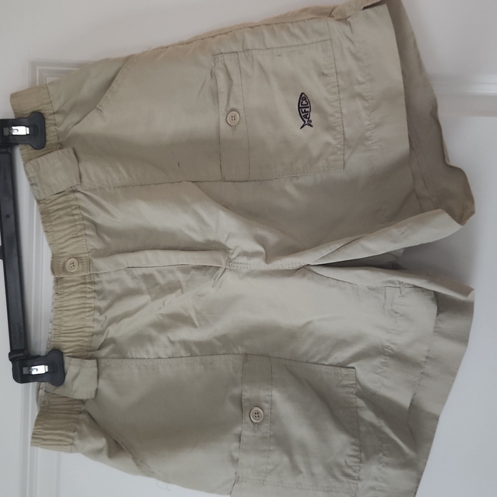 AFTCO mens khaki shorts size 36